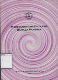 Morfologi dan Sintaksis Bahasa Panesak
