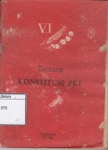 Tentang Konstitusi PKI
