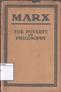 The Poverty of Philosophy: Answer to the 