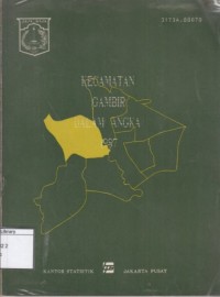 Kecamatan Gambir dalam Angka tahun 1987