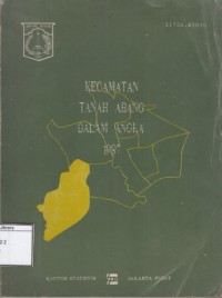 Kecamatan Tanah Abang dalam Angka tahun 1987