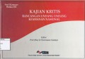 Kajian Kritis Rancangan Undang-Undang Keamanan Nasional
