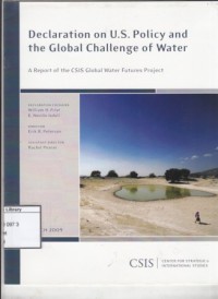 Declaration on U.S. Policy and the Global Challenge of Water