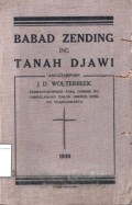 Babad Zending Ing Tanah Djawi