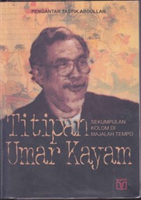 Titipan Umar Kayam: Sekumpulan Kolom di Majalah Tempo