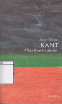 Image of Kant: a very short Introduction