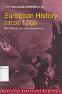 The Routledge Companion to European History since 1763