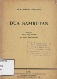 Dua Sambutan tentang Tuanku Imam Bondjol dan Ibu Raden Dewi Sartika