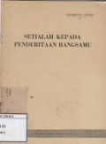 Setialah Kepada Penderitaan Bangsamu