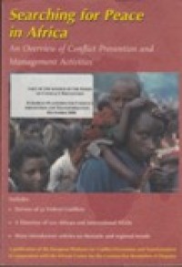Image of Searching for Peace in Africa : An Overview of Conflict prevention and Management Activities
