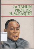 70 Tahun Prof. Dr. H.M. Rasjidi