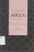 Nationalism and Development in Africa : selected essays