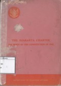 The Djakarta Charter: The Spirit of The Constitution of 1945