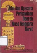 Adat dan Upacara Perkawinan Daerah Nusa Tenggara Barat