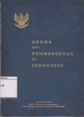 Agama dan pembangunan di Indonesia