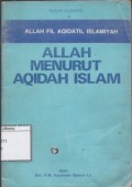 Allah Menurut Aqidah Islam