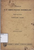 Almaghfurlah K.H. Abdul Wahab Chasbullah Bapak dan Pendiri Nahdlatul Ulama