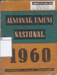 Almanak umum nasional 1960