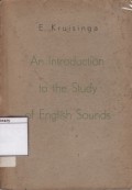 An Introduction to the Study of English Sounds