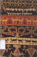 Anthology of Asean Literatures: Oral Literature of Indonesia