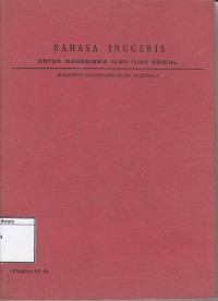 Bahasa Inggeris Untuk Mahasiswa Ilmu-Ilmu Sosial