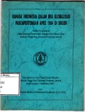 Bahasa Indonesian dalam era globalisasi pascsapertemuan APEC 1994 di bogor
