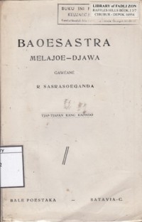 Baoesastra Melajoe - Djawa