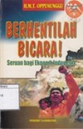 Berhentilah Bicara!: Seruan bagi ekonom Indonesia