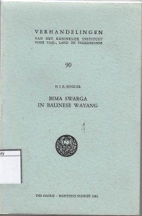 Bima Swarga in Balinese wayang