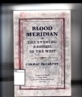 Blood meridian or the evening redness in the west