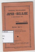 Boekoe Peladjaran Japan = Melajoe 8 Desember 1941