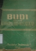 Budi dalam Kehidupan Diri dan Masjarakat