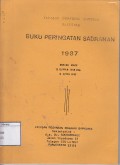 Buku peringatan sadranan 1987
