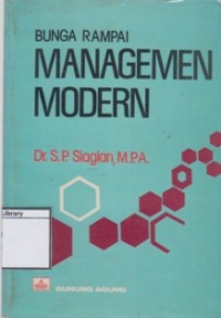 Bunga Rampai Manajemen Modern