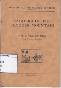 Caldera of the tengger-mountain