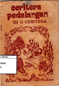 Ceritera pedalangan: isi 11 ceritera
