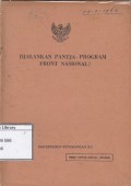 Djalankan Pantja-program Front Nasional!