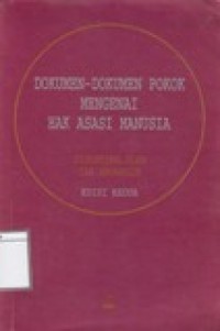 Image of Dokumen-dokumen Pokok Mengenai Hak Asasi Manusia