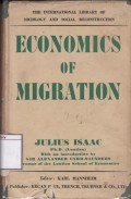 Economics of Migration