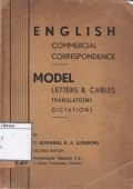 English Commercial Correspondence: Model Letters & Cables Translations Dictations