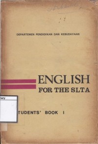 English for The SLTA : Students' Book I