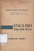 English for the SLTA: Supplementary Reader I