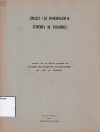 English for Graduate Students of Economics
