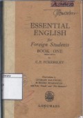 Essential English for Foreign Students, Book One