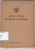 Genta suara revolusi Indonesia : pidato pada tanggal 17 Agustus 1963
