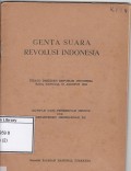 Genta suara revolusi Indonesia : pidato pada tanggal 17 Agustus 1963