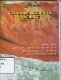 Gerakan nasional Pasal 33