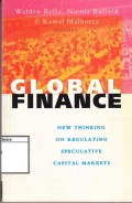 Global Finance: New Thinking on Regulating Speculative Capital Markets