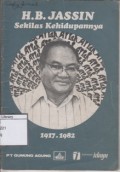 H.B. Jassin: Sekilas Kehidupannya 1917-1982
