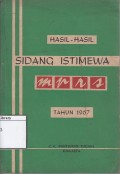 Hasil-hasil sidang istimewa MPRS: tahun 1967